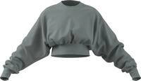 adidas Women's Soft LUX Sweatshirt, Wonder Sage, XL