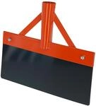 Kerbl Sto&szlig;scharre 30 cm (Eisst&ouml;&szlig;er Metall, Federstahl 1 mm, Schaber ohne Stiel,