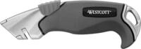 Westcott E-84023 00 Cutter Aluminum Alloy mit Softgrip-Griff, Klingenbreite 18 mm,
