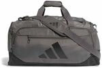 adidas Unisex Training Defender Duffle Bag Medium Duffel Bag, Charcoal/Black,...