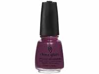 China Glaze Nail Lacquer with Hardner - Lacquered Effect - Urban-Night, 1er...