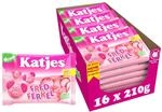Katjes Fred Ferkel Vorratspack &ndash; Schaumzucker mit Fruchtgummi in Schweinchen-Form,