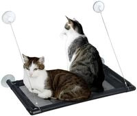 Maximex XXL-H&auml;ngematte, Fenster Liegematte f&uuml;r 2 Katzen, belastbar bis 35kg,