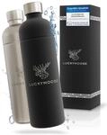 Luckymoose Infinity 2x Edelstahlflaschen Wassersprudler 1,25L &ndash; Kompatibel mit der
