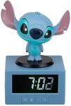 Paladone Disney Stitch Digitaler Wecker mit Nachtlicht & Musik &ndash; Offiziell