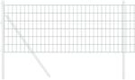 vidaXL Eurozaun Gr&uuml;n 0,8 x 25 m PVC-beschichtetes Eisen, Garten- und...