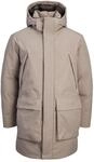 JACK & JONES Herren Jprccmoon Melange Parka, Delicioso, l