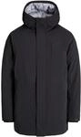 JACK & JONES Herren Jjekeen Parka Aw25 Sn, Black, xx_l