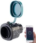 Luminea Home Control Elesion Steckdose: Outdoor-WLAN-Steckdose mit