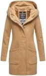 MARIKOO Damen Winter Jacke Mantel Business Trenchcoat Wintermantel Parka XS-XXL