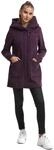 MARIKOO Damen Mantel Trenchcoat Wintermantel &Uuml;bergangs Jacke Parka Lang B819