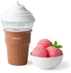 Lifenaxx Mini-Eismaschine 450ml &ndash; Kompakte Eis- & Slush-Maschine mit USB-Anschluss,