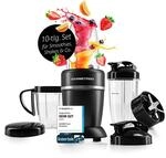GOURMETmaxx Nutrition Mixer 1000 Watt | Smoothie Maker mit to go Deckel |...
