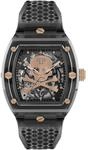 Philipp Plein Herren Analog Quarz Armbanduhr The $Keleton Crystal