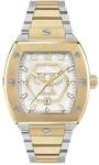 Philipp Plein Herren-Uhren Analog Quarz One Size, Bicolor 32031696