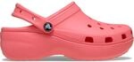 Crocs Women's Classic Platform Clog 41-42 EU Guava