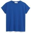 ARMEDANGELS Damen T-Shirt aus Bio-Baumwolle IDAARA Loose Fit Dynamo Blue L