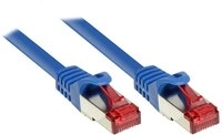Good Connections Patchkabel, Cat. 6, S/FTP, PiMF, PVC, 250MHz, blau, 40m
