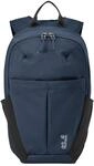 Jack Wolfskin Unisex Rucksack Tagesrucksack Yuma 14, Farbe:Dunkelblau, Gr&ouml;&szlig;e:one