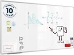 Allboards, magnetisches Whiteboard mit Expo-Alurahmen, trocken abwischbar und