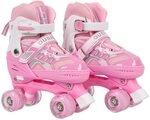 Roller f&uuml;r Kinder M&auml;dchen Jungen Erwachsene Rollschuh f&uuml;r M&auml;dchen Quad-Roller mit