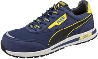 PUMA Safety Rider Blue Low S1PS ESD &ndash; atmungsaktiv, metallfrei, rutschfest &ndash;