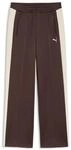 PUMA Damen T7 Always On Straight Trainingshose S, Chocolate Brown