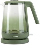 Bollitore - Livoo - Dod216v - 2200 W - 1,7 L - Vetro / Verde