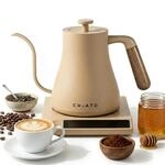 CHiATO flowPLAY Schwanenhals Wasserkocher 0,6L &ndash; Gooseneck Kettle Elektrisch...