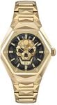 Philipp Plein Damen Uhr Analog Quarz $Kull Spikes Lady PWADA0524 Edelstahl
