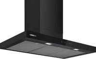 Siemens Dekorative Dunstabzugshaube f&uuml;r die Wand, iQ500, Breite 90 cm, Mattschwarz,