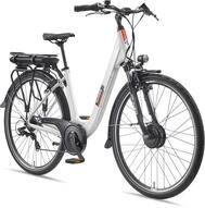 TELEFUNKEN E-Bike Damen 28 Zoll, Elektrofahrrad Frontmotor, 7-Gang Shimano