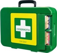 Cederroth First Aid Kit DIN 13157, gef&uuml;llter Erste-Hilfe-Koffer mit...