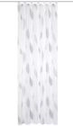 HOMEbasics - bedruckter Voile Vorhang &bdquo;Paolo - ideal f&uuml;r stilvolle Wohnr&auml;ume -