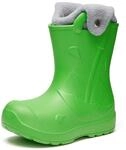 Ladeheid x Camminare Kinder Gummistiefel aus leichtem EVA warm gef&uuml;ttert wasserdicht