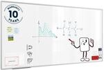 Allboards, magnetisches Whiteboard mit Expo-Alurahmen, trocken abwischbar und