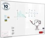 Allboards, magnetisches Whiteboard mit Expo-Alurahmen, trocken abwischbar und