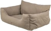 Trixie Autositz doppelt 80 x 35 x 60 cm Taupe