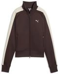 PUMA Damen T7 Always ON Kurze Trainingsjacke S, Chocolate Brown