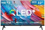 Metz QLED TV 32 Zoll (80 cm) Smart LED Fernseher Google Tele HDR 10 Dolby Audio