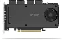 Icy Dock Adapter 4 x M.2 NVMe SSD