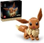 LEGO Pok&eacute;mon Evoli Figur - Bauset f&uuml;r Erwachsene - Anime Modellbau mit beweglichen