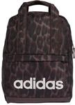 adidas Women's LINEAR ESSENTIALS GRAPHIC BACKPACK, earth strata/shadow brown, One