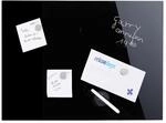 Relaxdays Magnettafel, beschreibbar, inkl. 3 Magnete & Stift, abwischbar, Rahmenlos,