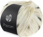 LANA GROSSA Popcorn | Effektnetzgarn gef&uuml;llt mit bunten, flauschigen Farbspots 