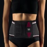 Bort select Lady R&uuml;ckenbandage mit Pelotte 4 schwarz
