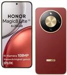 HONOR Magic8 Lite 5G Smartphone, KI-Kamera 108MP, 7330-mAh-Akku, 8GB RAM 256GB