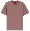 HUGO Herren Dapolino Relaxed-Fit T-Shirt aus Baumwoll-Jersey mit Logo-Print