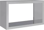vidaXL Brennholzregal, Kaminholzregal mit Stauraum, Holzregal Holzlager f&uuml;r