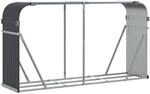 vidaXL Kaminholzunterstand Anthrazit 180x45x100 cm Verzinkter Stahl